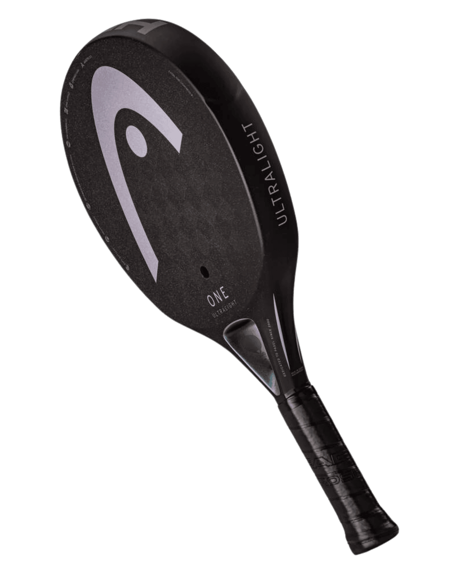 Head One Ultralight Black Padel Racket view 3