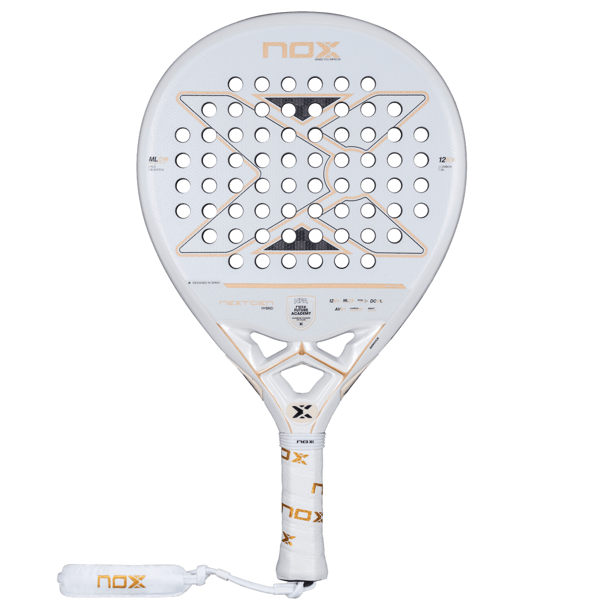 Nox NextGen Pro Hybrid 12K Padel Racket