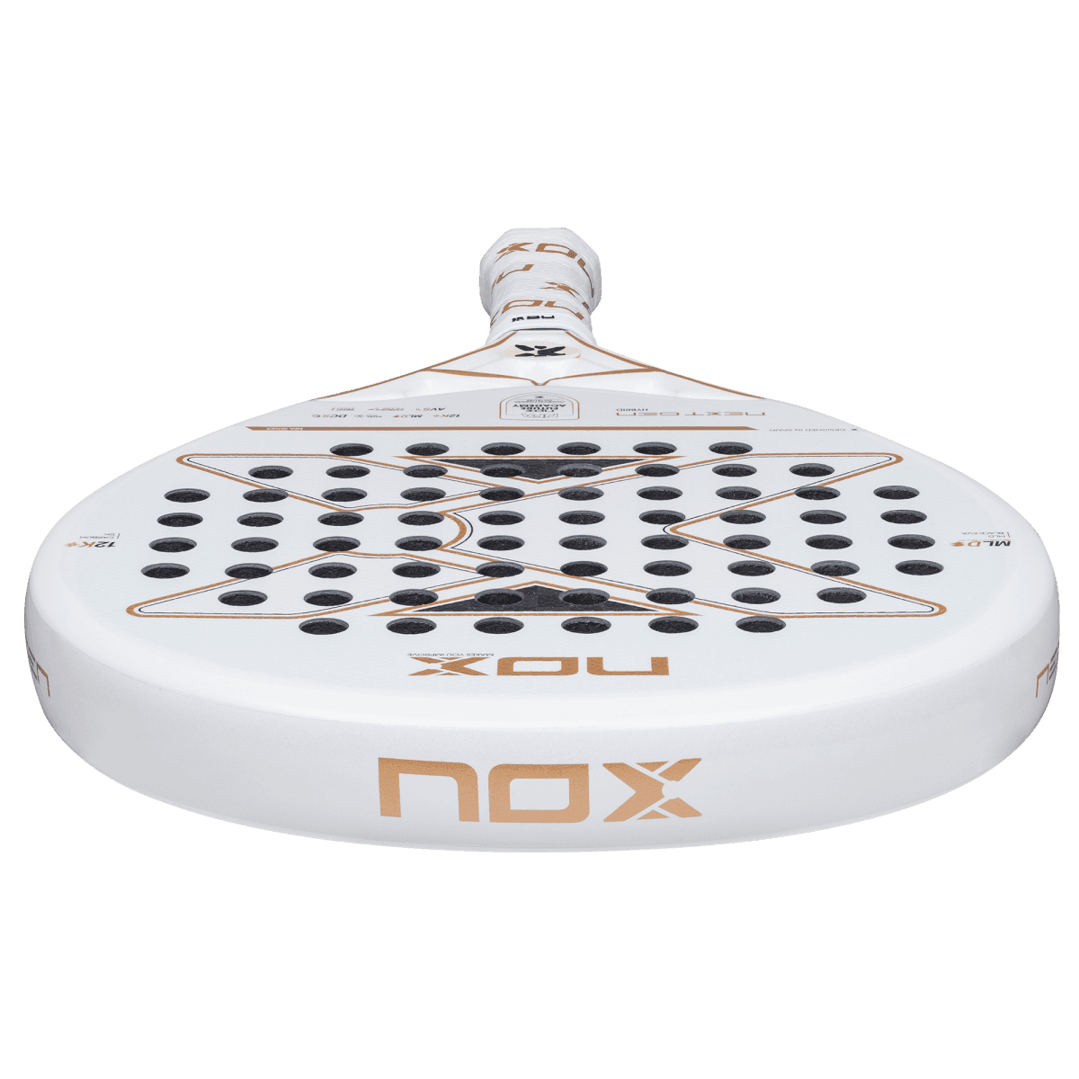 Nox NextGen Pro Hybrid 12K Padel Racket view 4