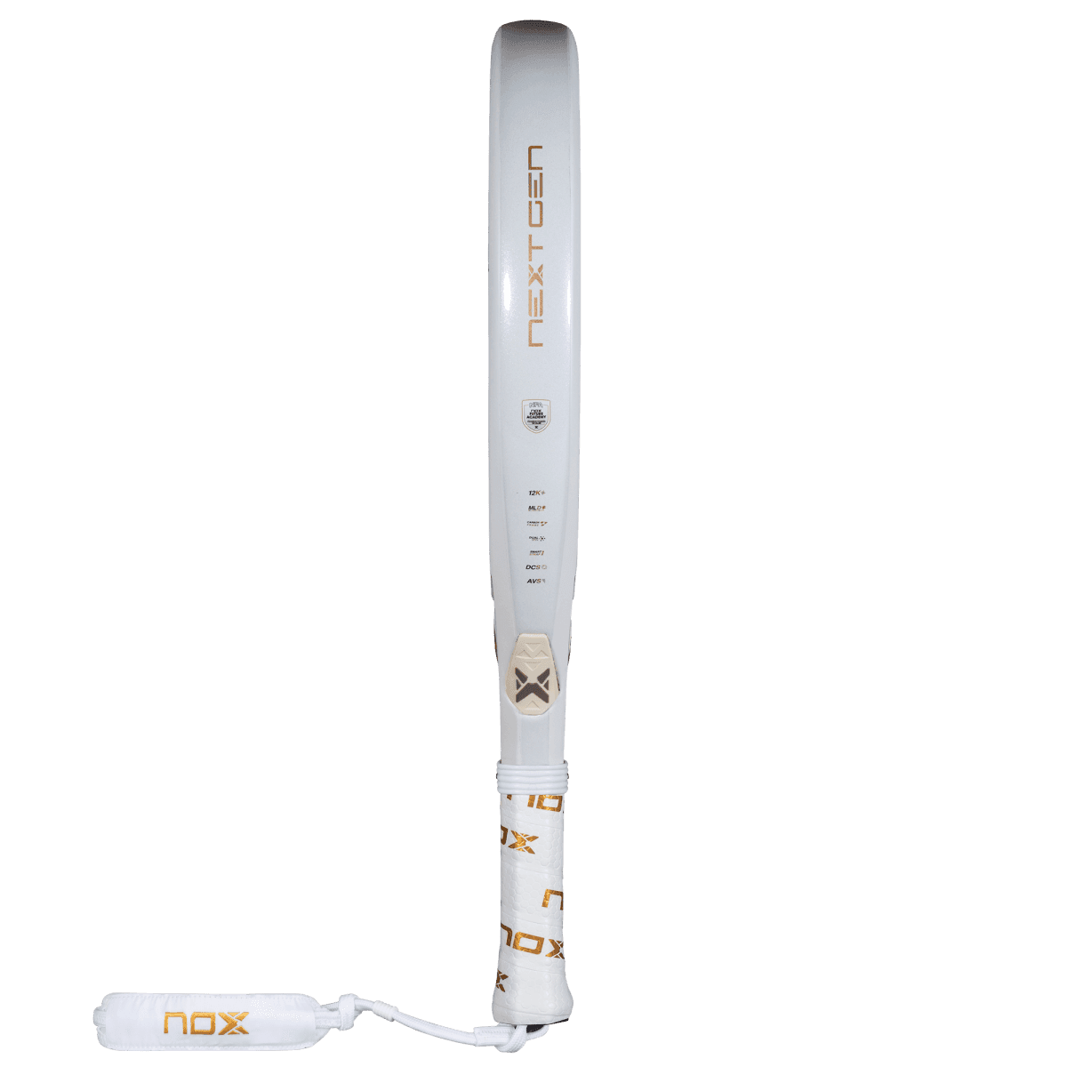 Nox NextGen Pro Hybrid 12K Padel Racket view 3