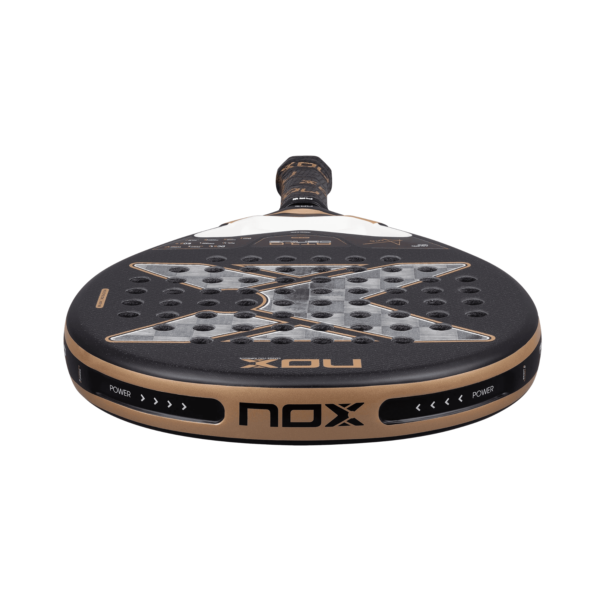 Nox AT10 Genius 18K Alum Padel Racket view 4