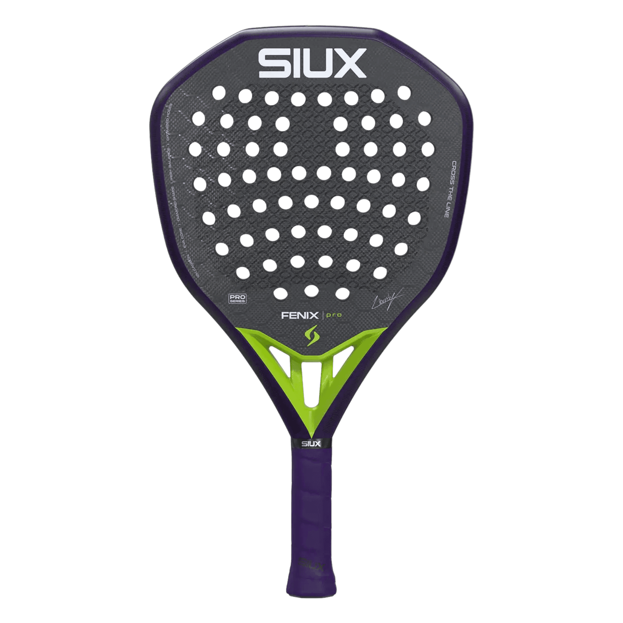 Siux Fenix Pro Glow Purple 2026 Padel Racket