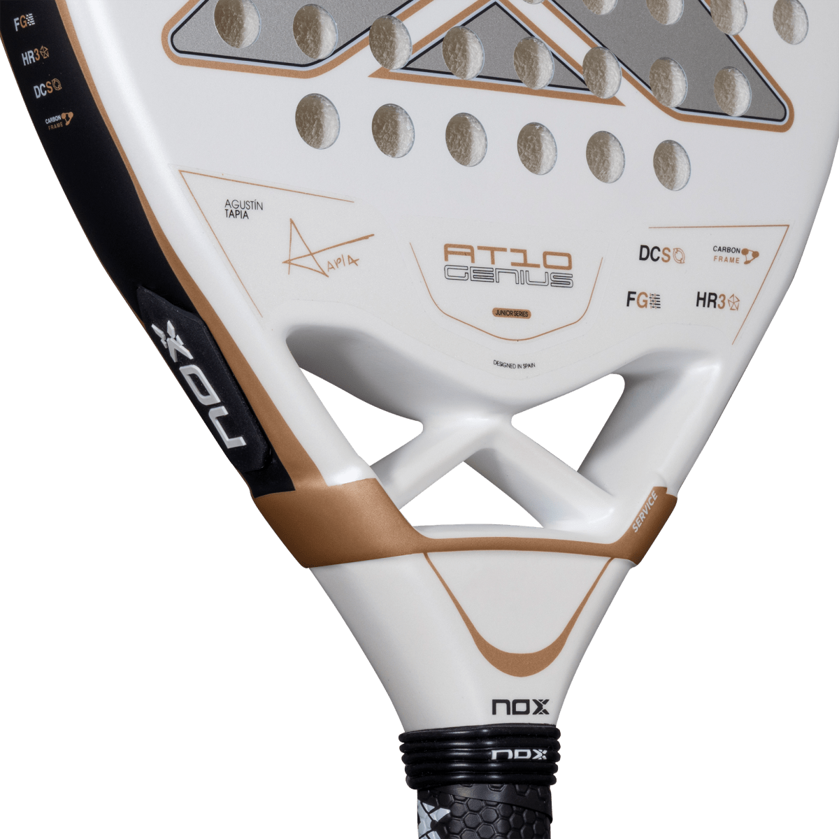 Nox AT10 Genius JR Padel Racket view 4
