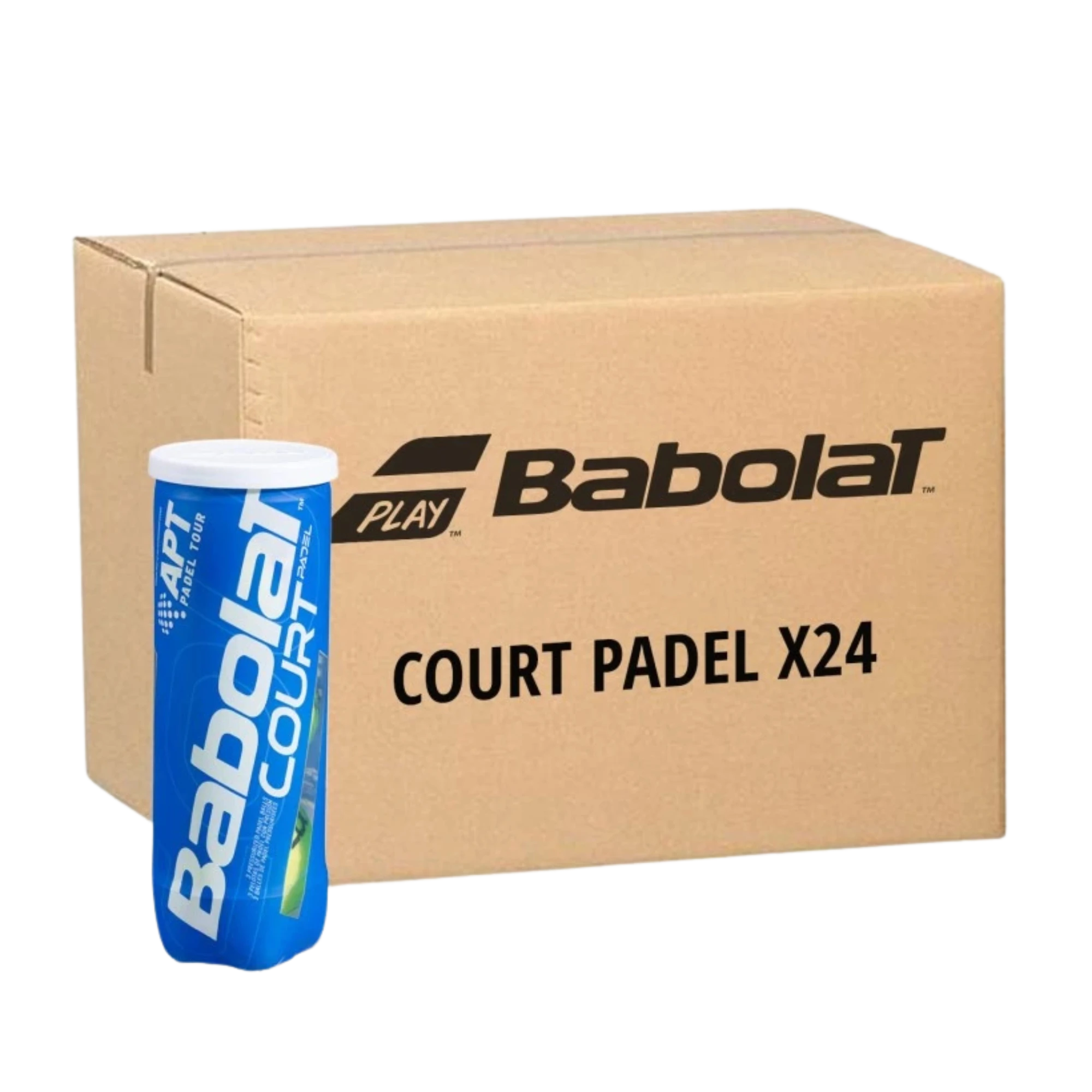 Babolat Court X3 Padel Balls view 3