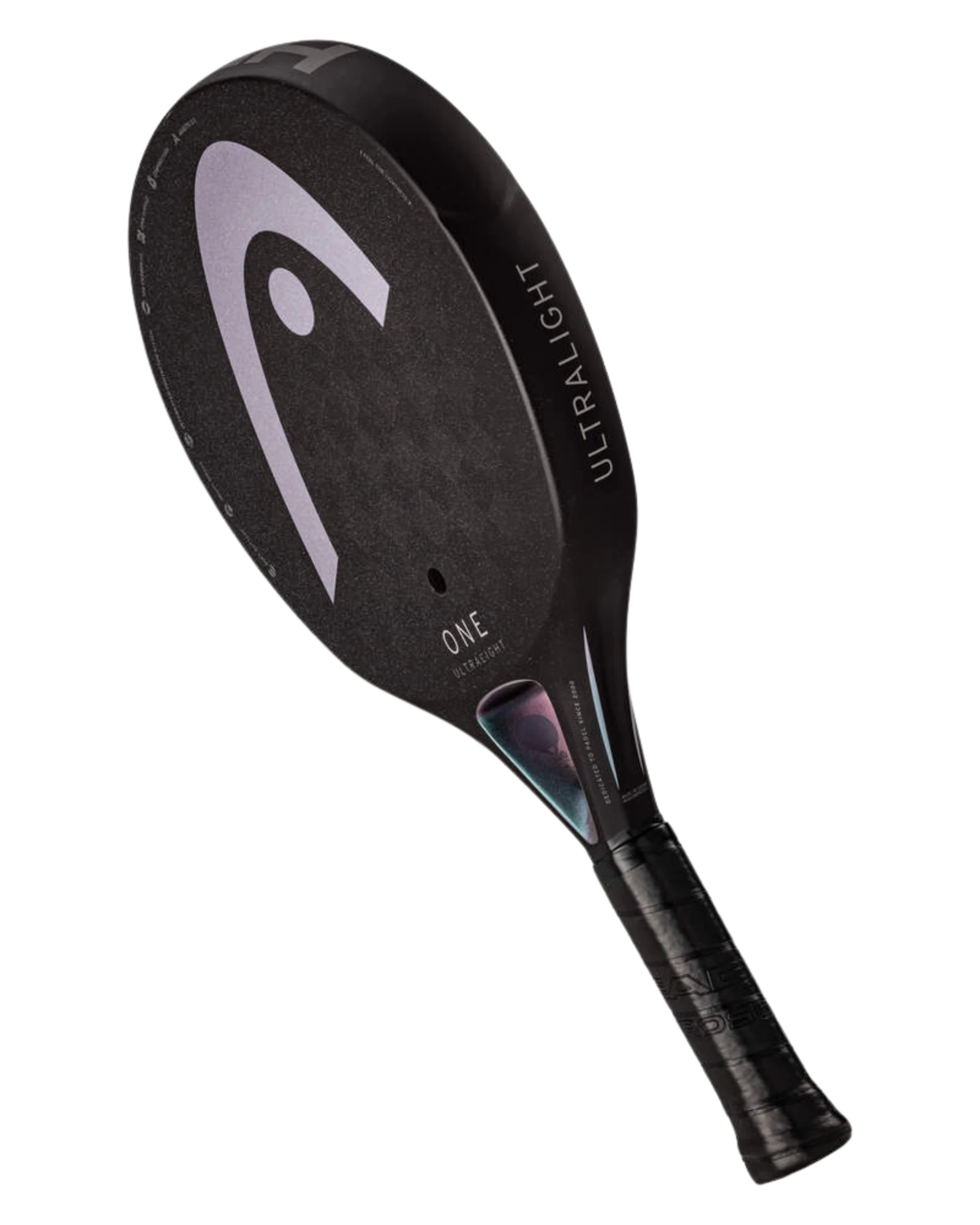 Head One Ultralight Black Padel Racket view 3