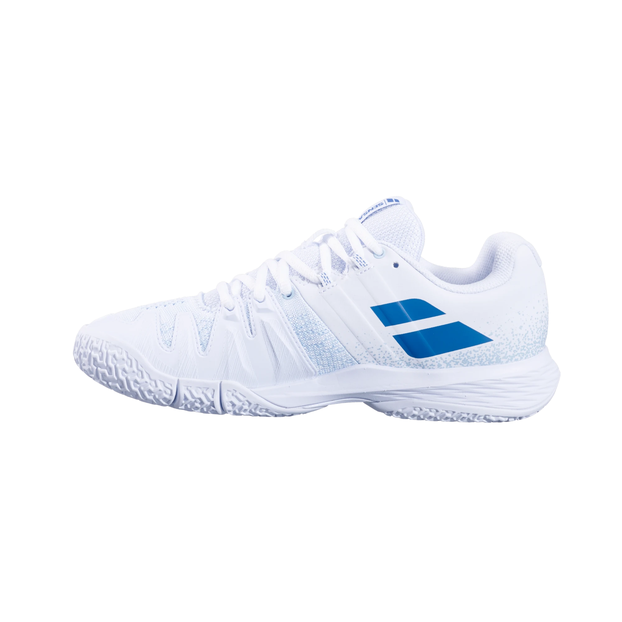 Babolat Sensa Women's White/Cool Blue Padel Shoes view 3