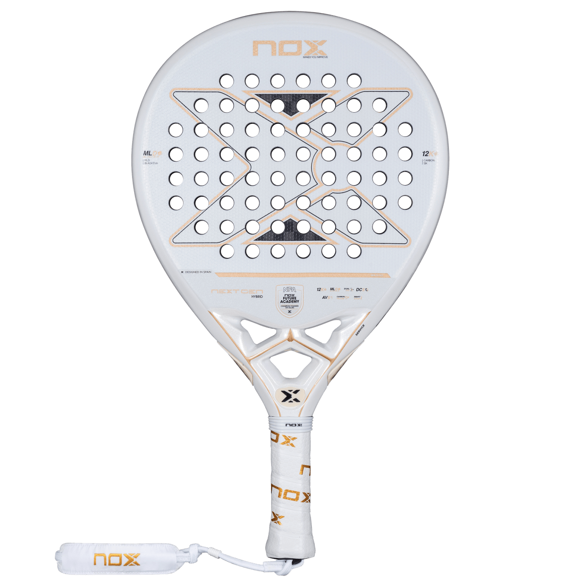 Nox NextGen Pro Hybrid 12K Padel Racket