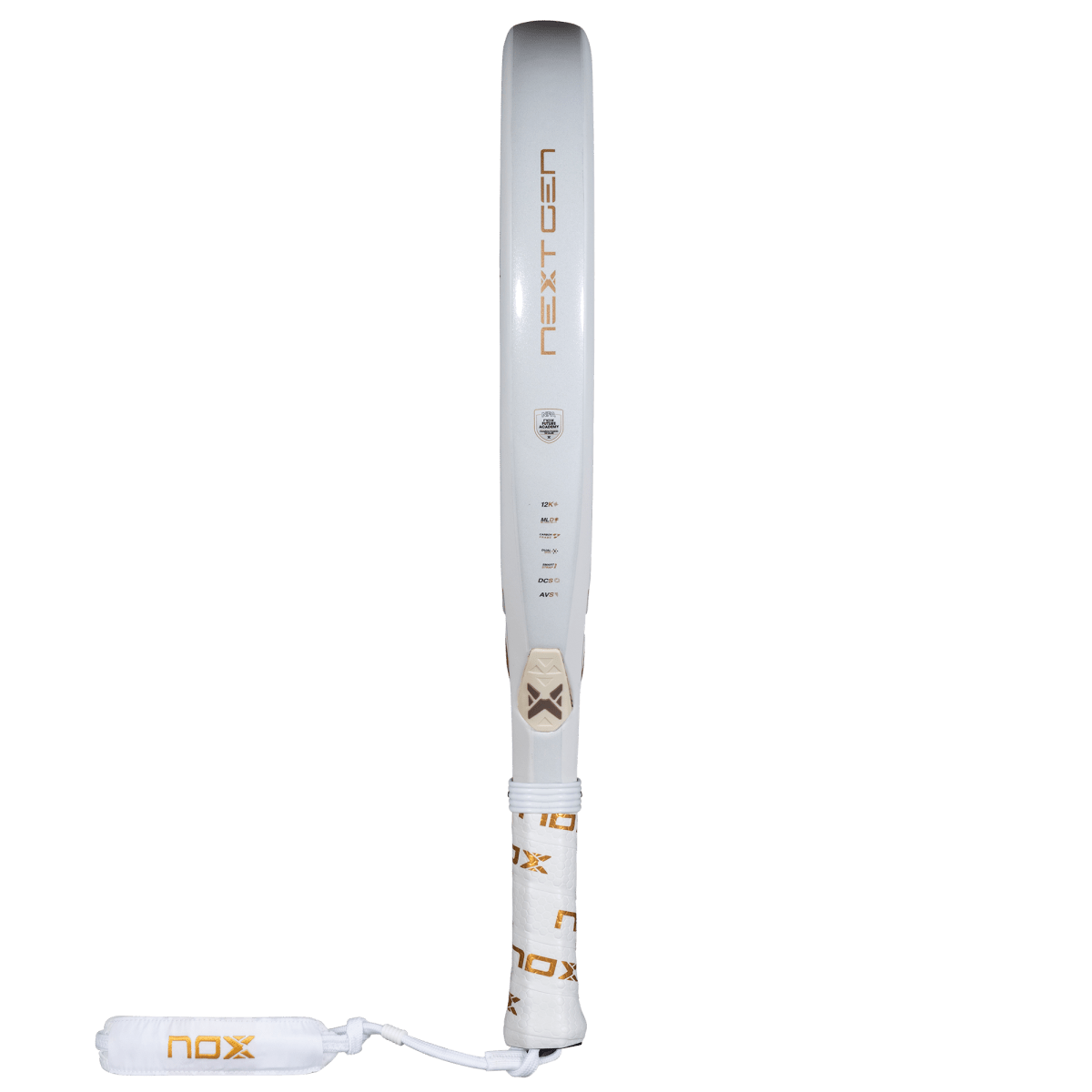 Nox NextGen Pro Hybrid 12K Padel Racket view 3