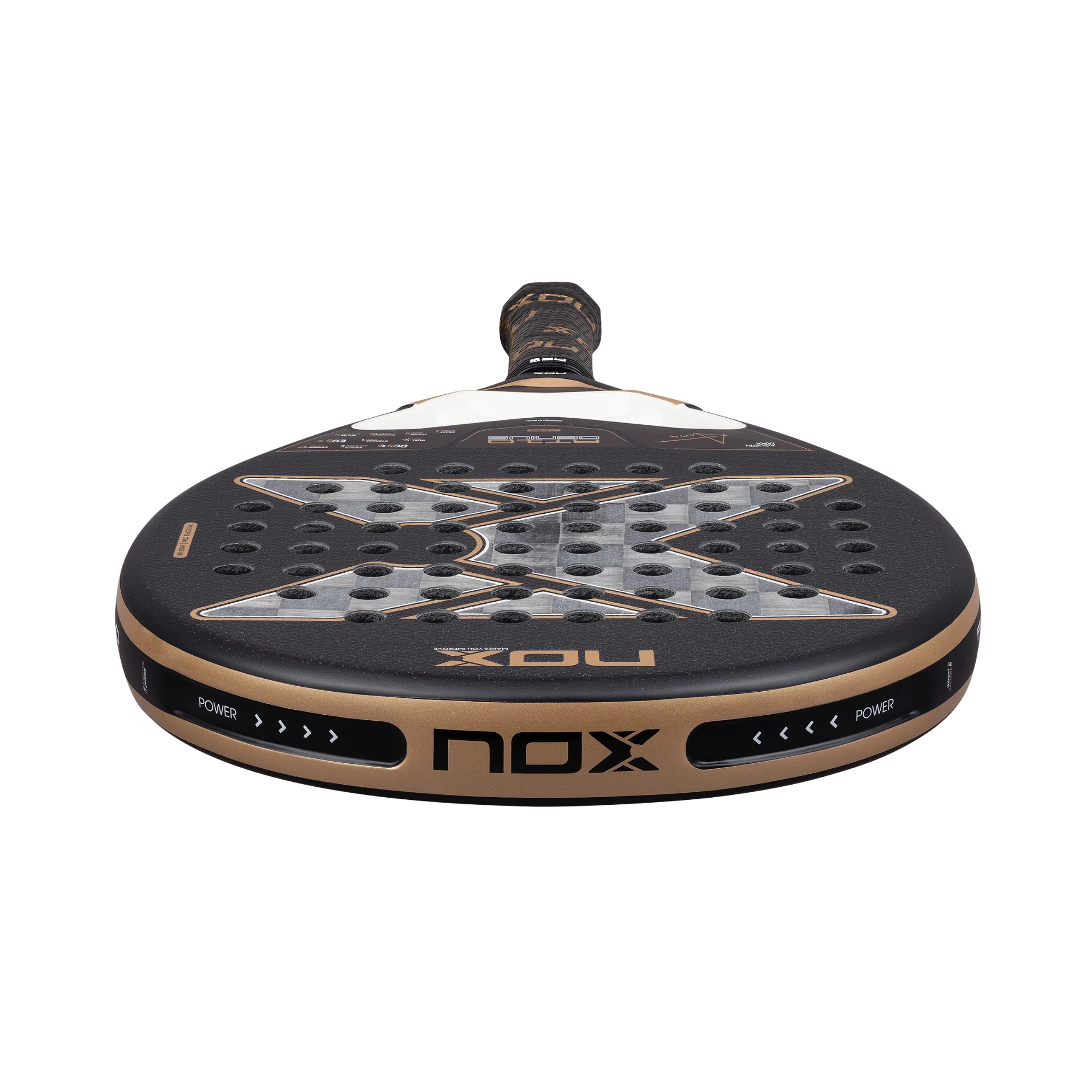 Nox AT10 Genius 18K Alum Padel Racket view 4